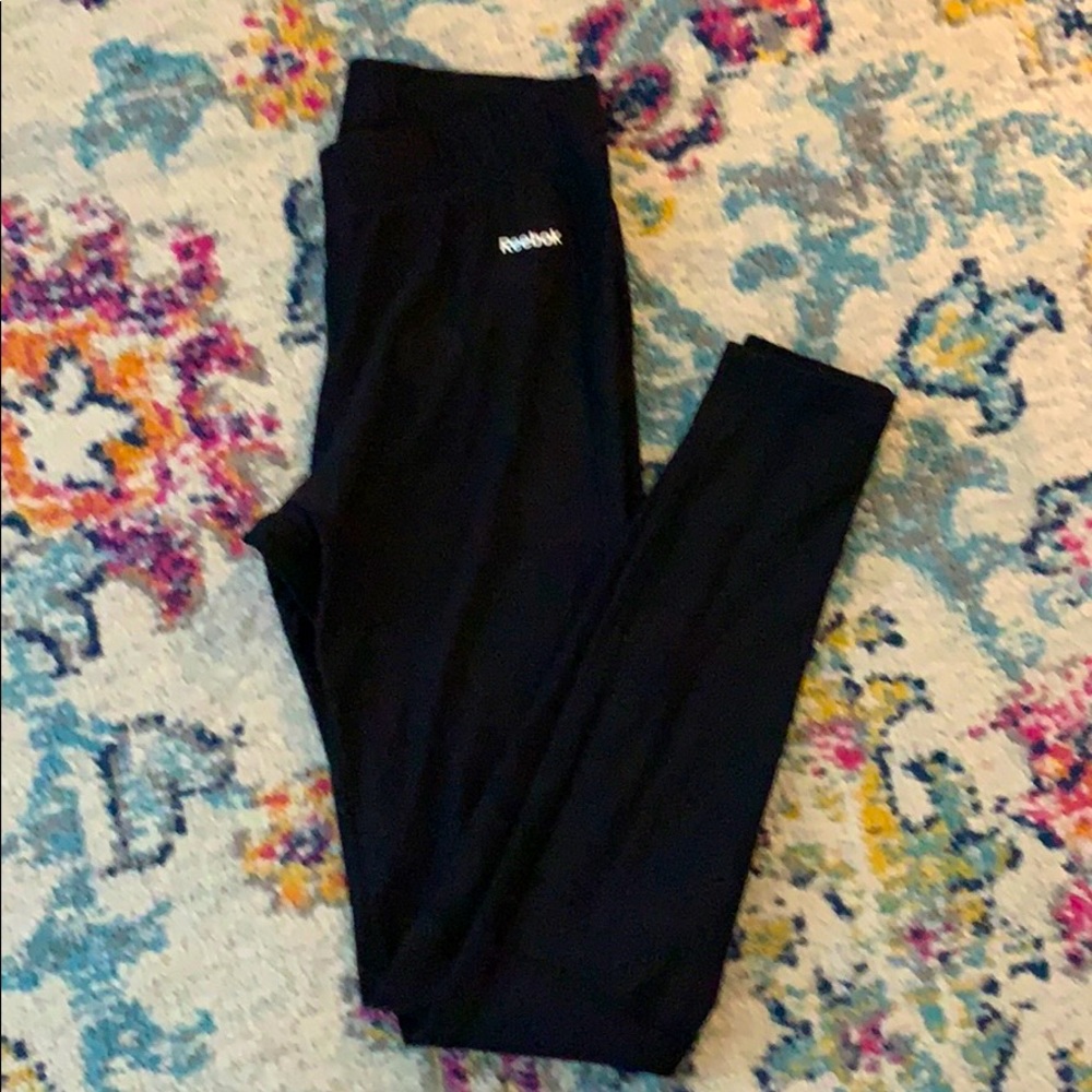 Reebok PLAY DRY Pants NWOT Black